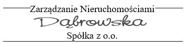 Zarządzanie Nieruchomościami Dąbrowska – logo